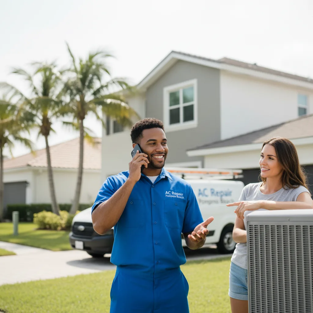 AC Repair Pompano Beach customer support in Monroe